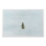 Biglietto di auguri in carta riciclata Piccolo albero di Natale