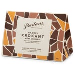 Almond brittle with dark chocolate