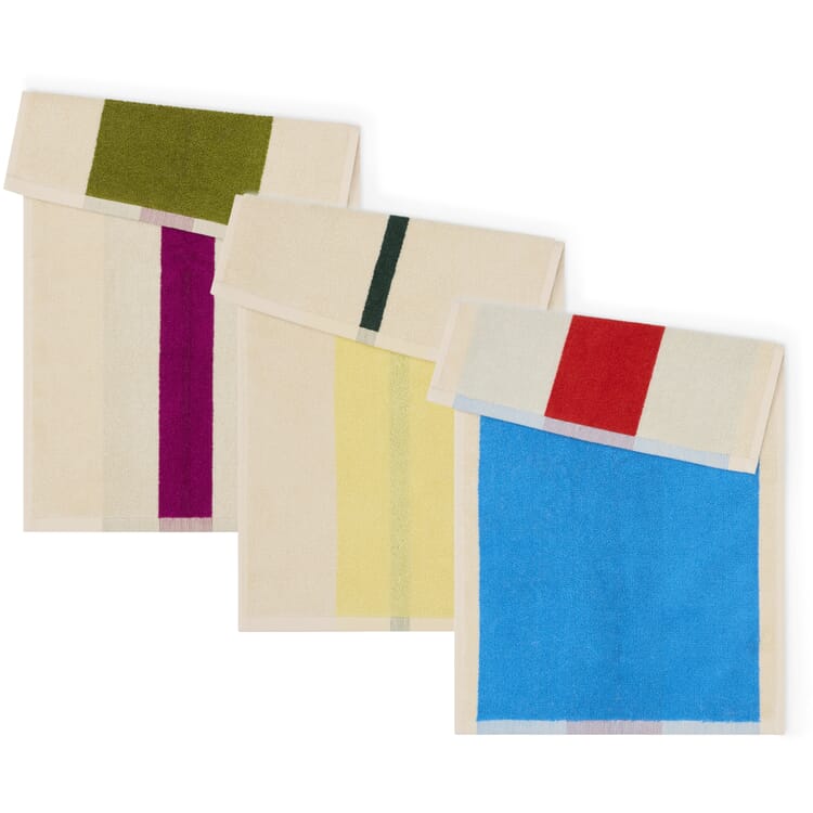 Colours on the Beach handdoekenserie, Gastendoek (set van 3)