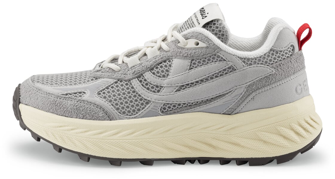Damen-Sneaker G-Eco ’99 hohe Sohle Grau-Creme