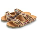 Ladies' silk slipper Multicolor