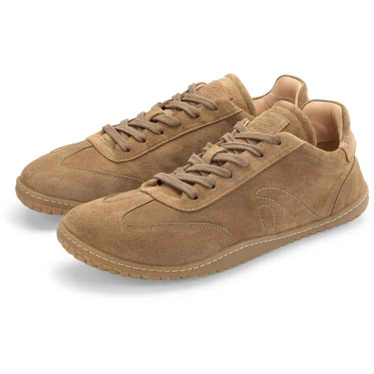 Chaussures minimalistes unisexes en daim