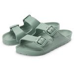 Mule unisexe Bleu-vert