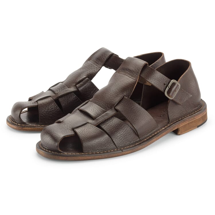Sandale pour homme, Marron