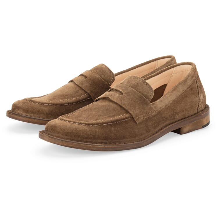Leren herenlaars, Taupe