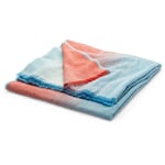 Wool blanket Inga Sempé White-Blue