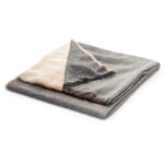Coperta di lana Inga Sempé Nero-arancio