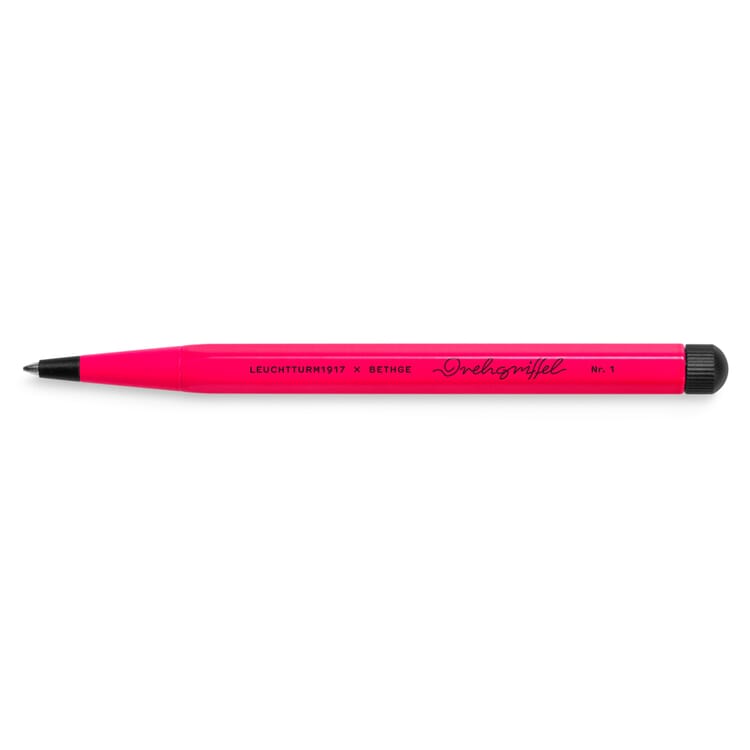 Stylo à bille stylo rotatif, Rose fluo