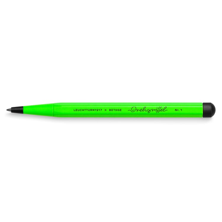Stylo à bille stylo rotatif, Vert fluo