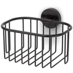 Shower basket brass Black