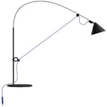 Ayno S 2.0 bordlampe Sort Kabel: Ultramarinblå
