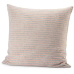 Reversible linen pillowcase Blue-Orange 80 × 80 cm