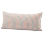 Reversible linen pillowcase Blue-Orange 40 × 80 cm