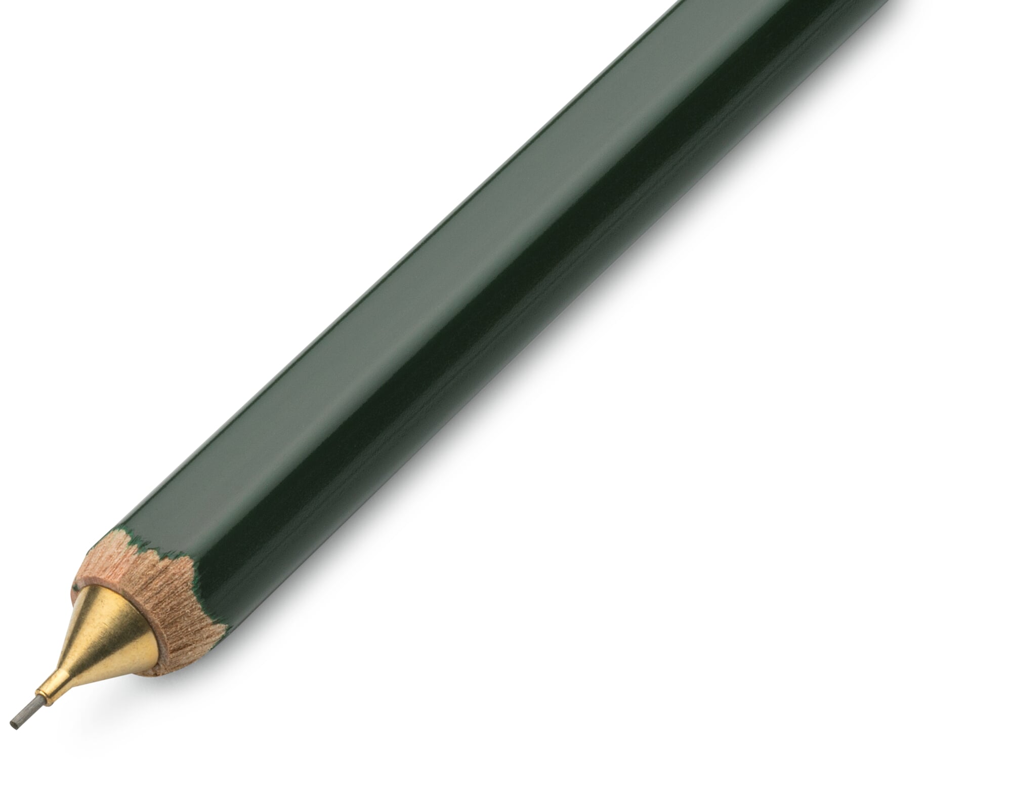 Mechanical pencil cedar wood 0.5 mm lead, Green | Manufactum