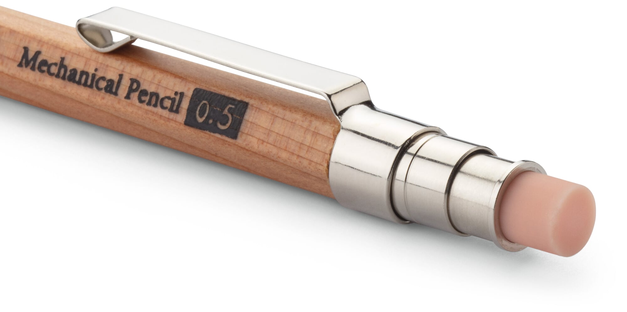 Mini mechanical pencil cedar wood 0.5 mm lead, Nature | Manufactum