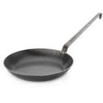 Turk smeedijzeren koekenpan met hoge rand 28 cm