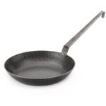 Padella turca in ferro battuto con bordo alto 24 cm