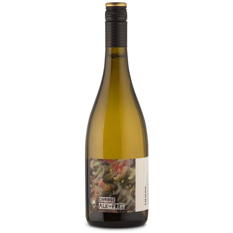 Riesling biologico analcolico 0,0%.