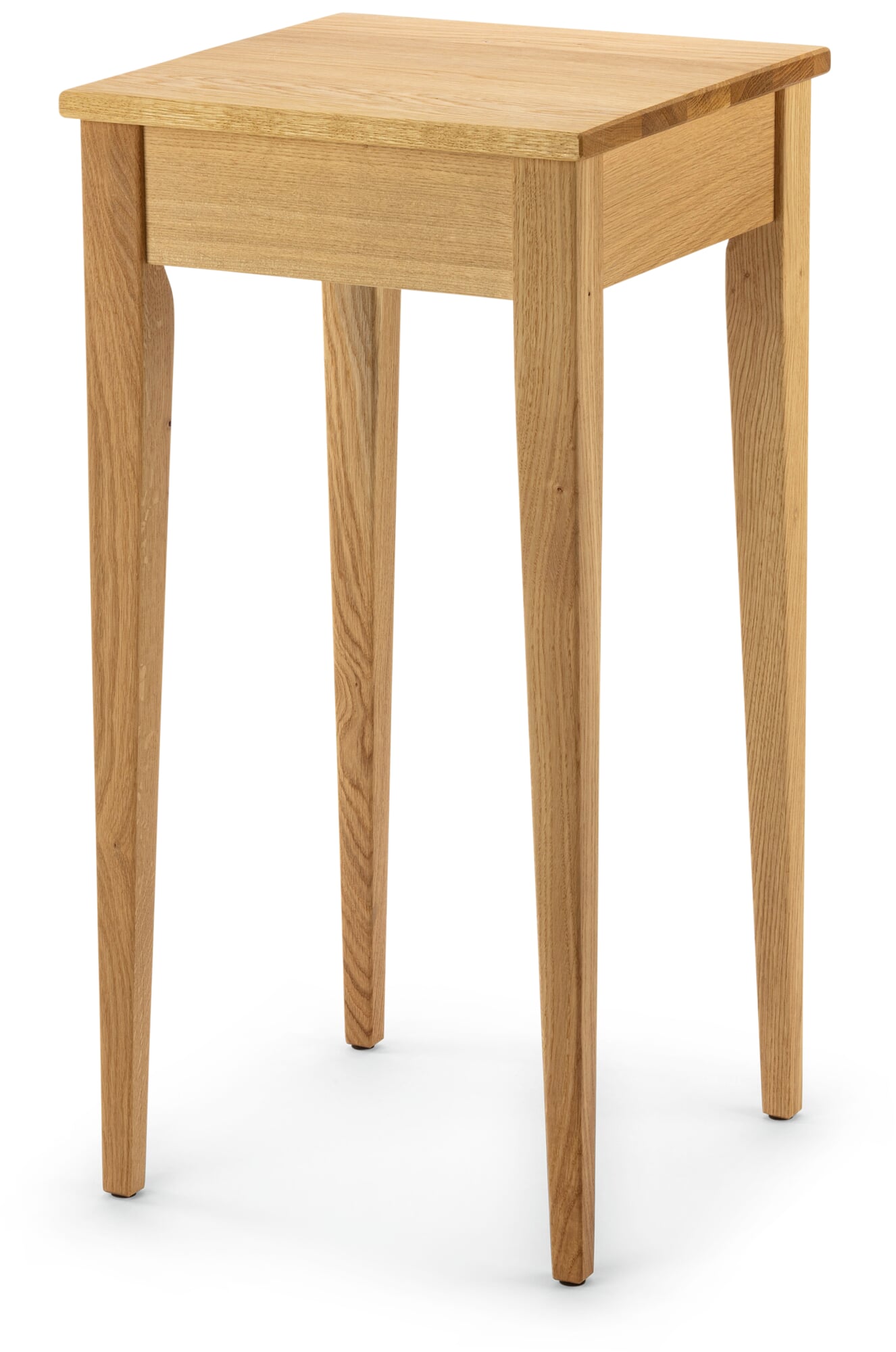 英国【Oak wood／Side table】オーク材　サイドテーブル Side table oak wood, H 80 cm | Manufactum