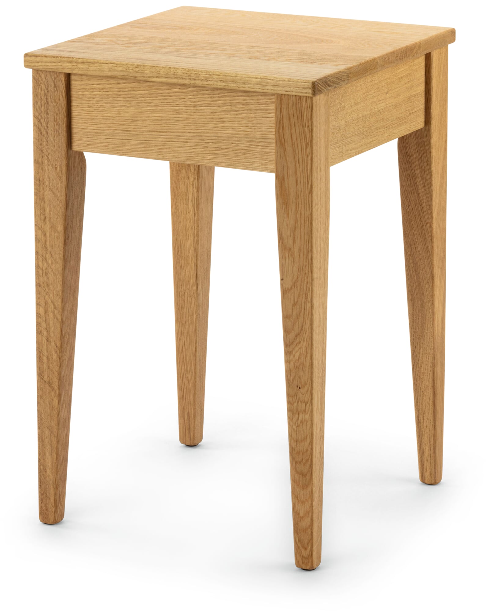 Beistelltisch Eichenholz, H 60 cm