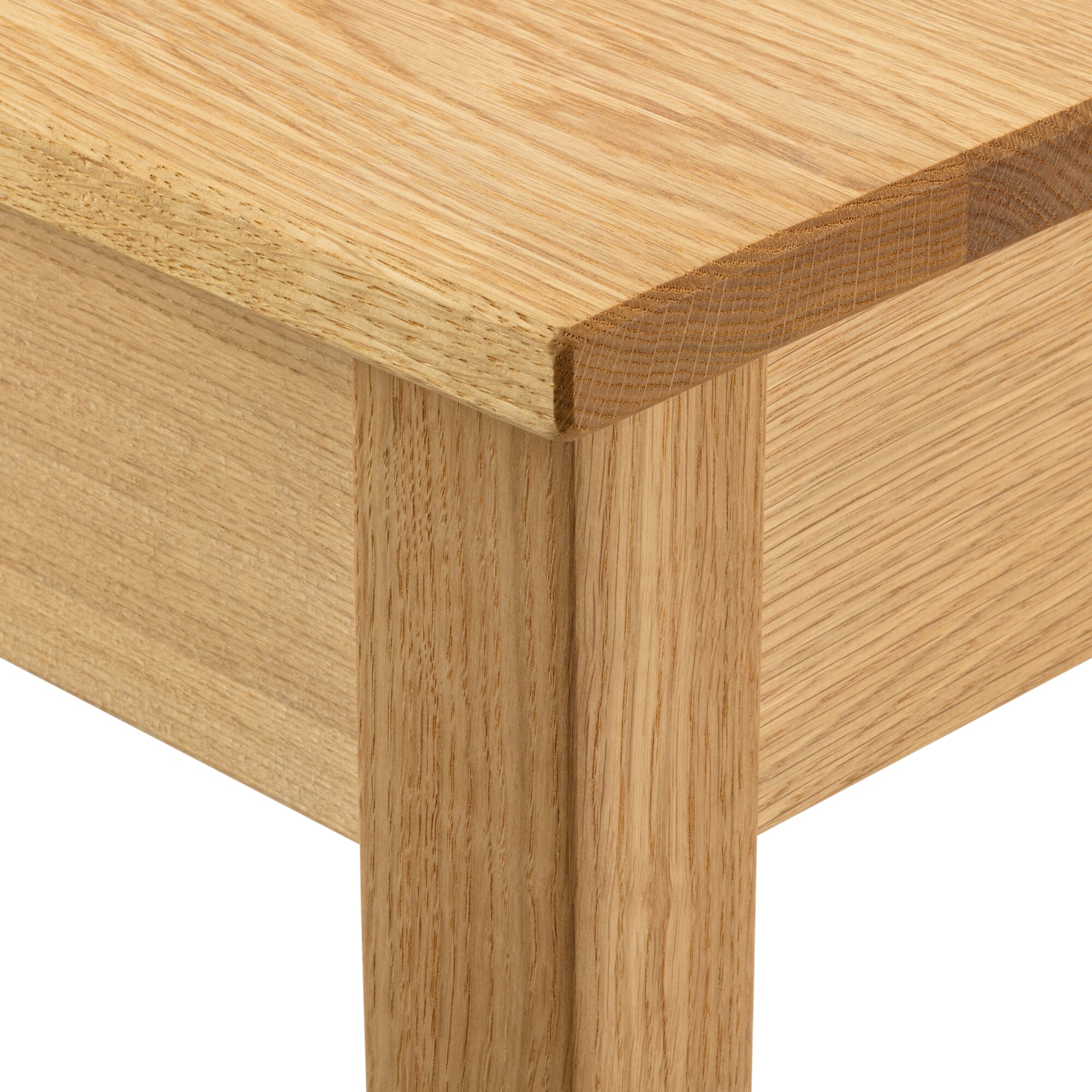 Side table oak wood, H 80 cm | Manufactum