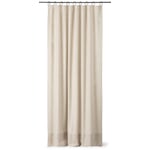 Rideau en tissu loden léger Beige longueur 250 cm