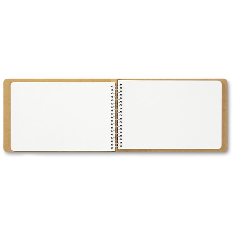 Spiralbuch B6 quer, Schreibpapier