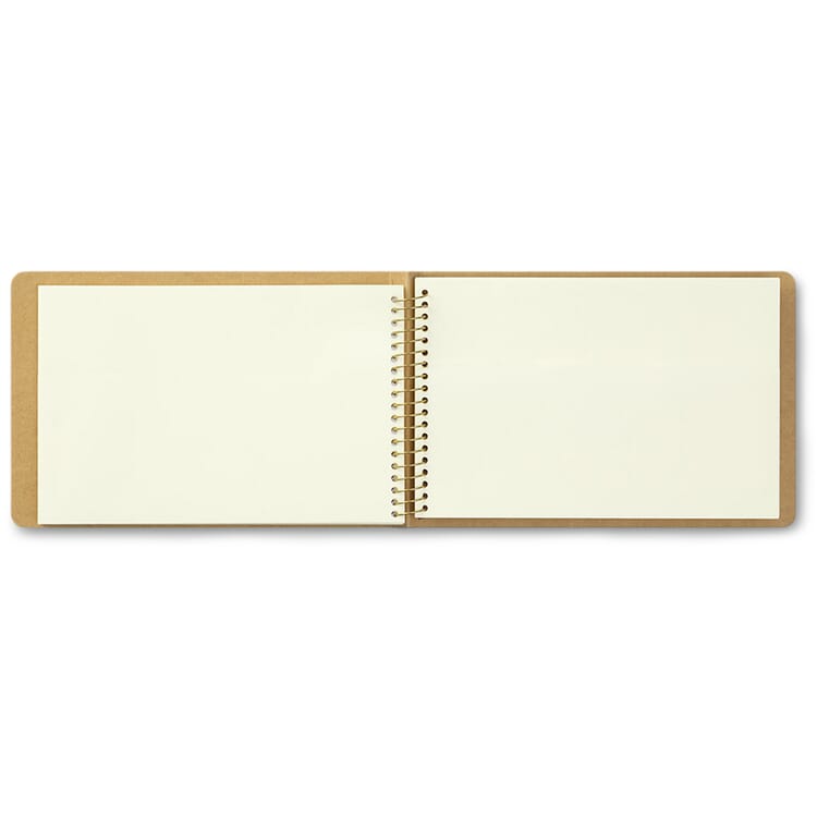 Spiral book B6 landscape, Paper bags