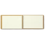 Spiralbuch B6 quer Papiertaschen