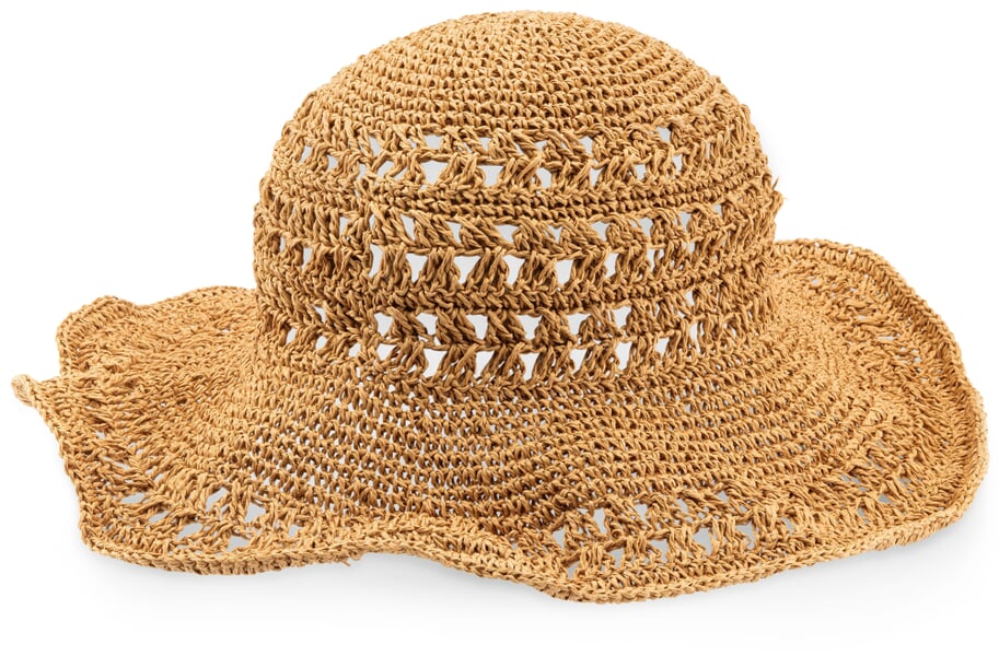 Damen-Sonnenhut Raffia, natur
