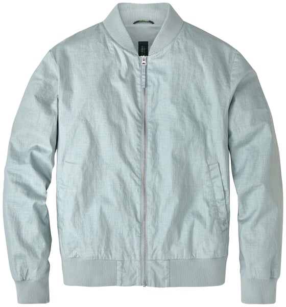 Blouson i hør til mænd Isblå