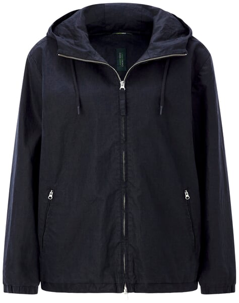 Herren-Kapuzenjacke Leinen Navy