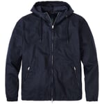 Herren-Kapuzenjacke Leinen Navy