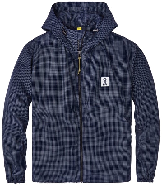 Veste coupe-vent unisexe Bleu marine