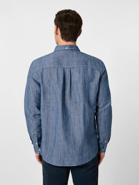 Herren-Jeanshemd Denim, Tragebild