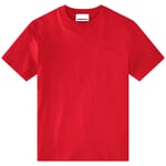 T-shirt homme en coton Rouge