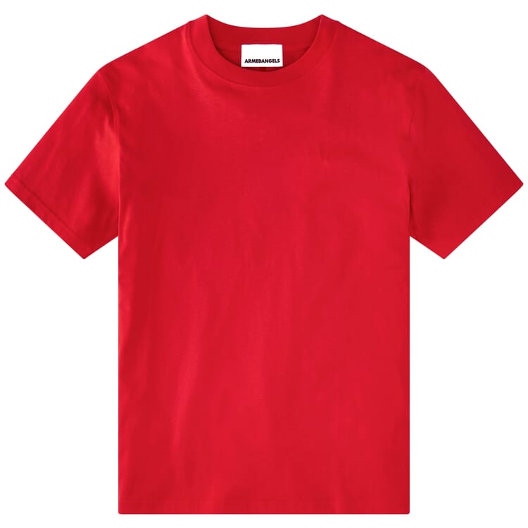 T-shirt en coton pour homme, Rouge