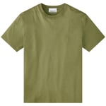 T-shirt i bomuld til mænd Olivengrøn