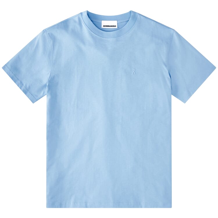 Herren-T-Shirt Baumwolle, Hellblau