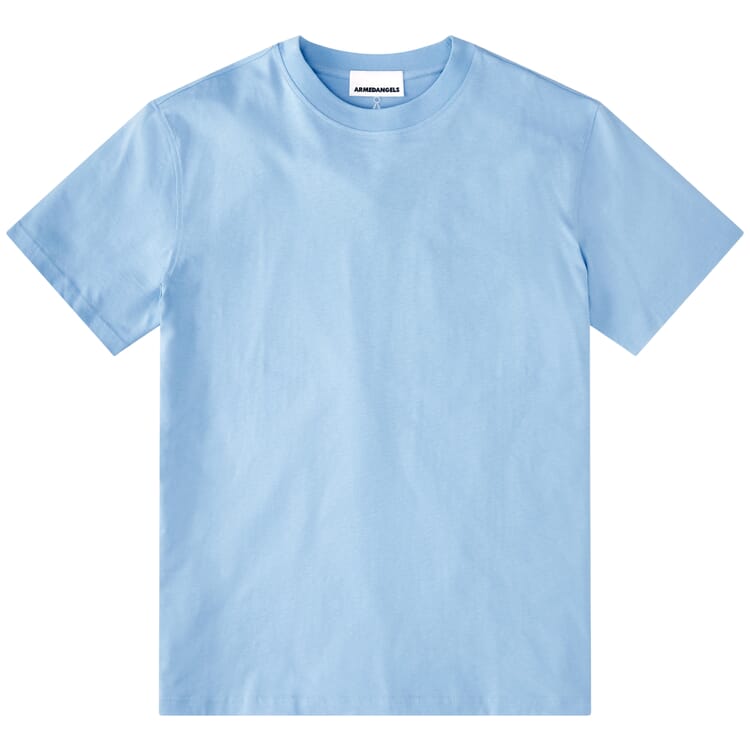 T-shirt en coton pour homme, Bleu clair