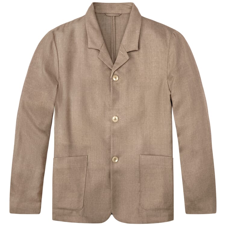 Veste homme en laine sans doublure