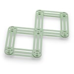 Dessous de plat aux ciseaux français Vert