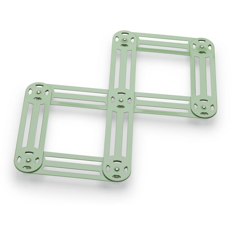 Dessous de plat aux ciseaux français, Vert