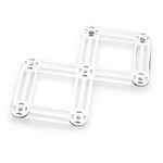 Franse schaaronderzetter Roestvrij staal