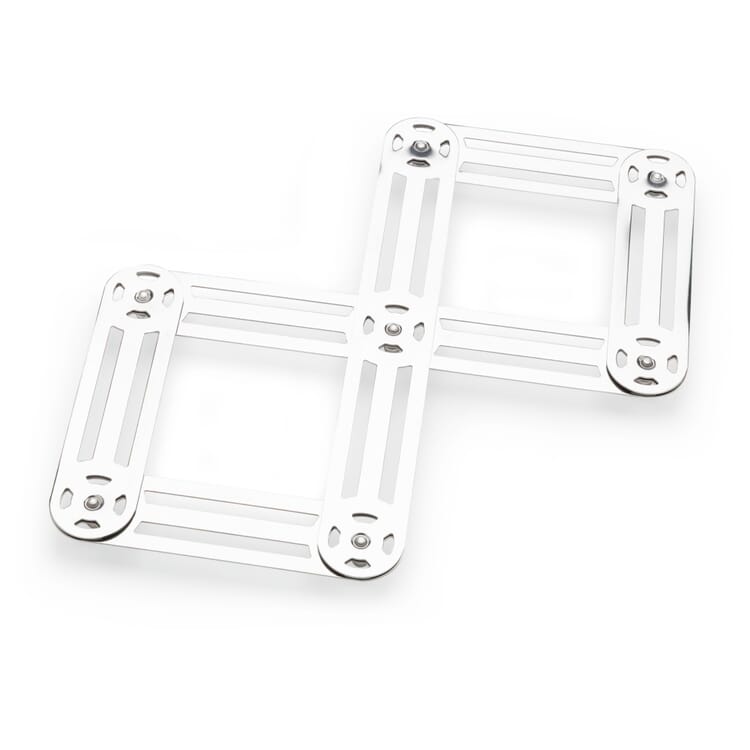 Franse schaaronderzetter, Roestvrij staal