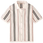 Polo pour homme à boutons Blanc