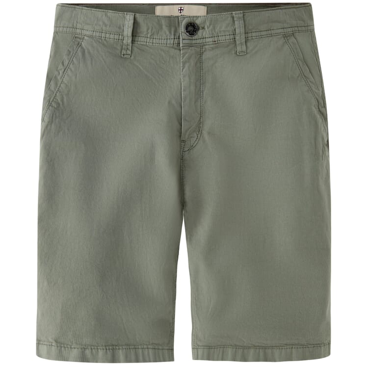 Pantalones cortos chinos para hombre, Verde claro