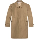 Manteau court en coton pour hommes Beige