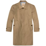Manteau court en coton pour hommes Beige