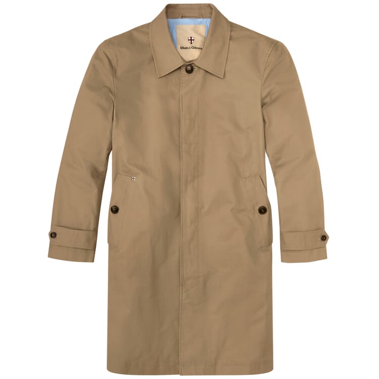 Men short coat cotton, Beige